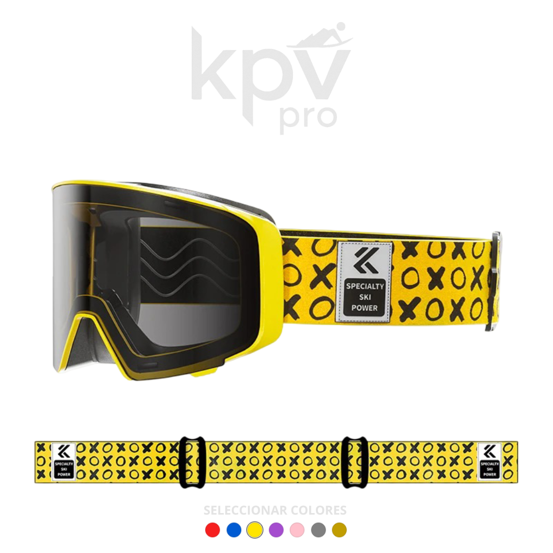 KPV Magnet Photochromic Goggles (with hinge)