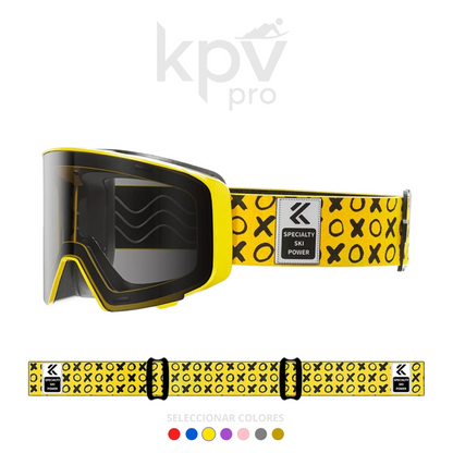 KPV Magnet Photochromic Goggles (with hinge)