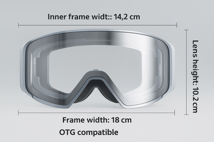 KPV Magnet Photochromic Goggles (with hinge)